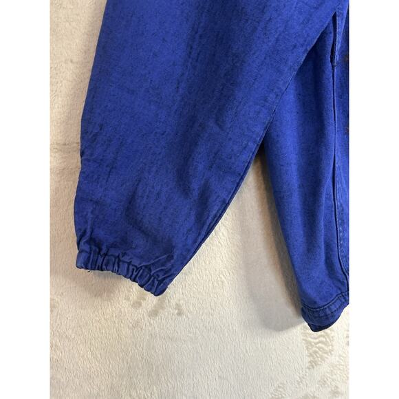 Sundance Denim Wear XL Jacket Oversized Blue Acid Wash Painted Vintage 80's - Picture 3 of 10